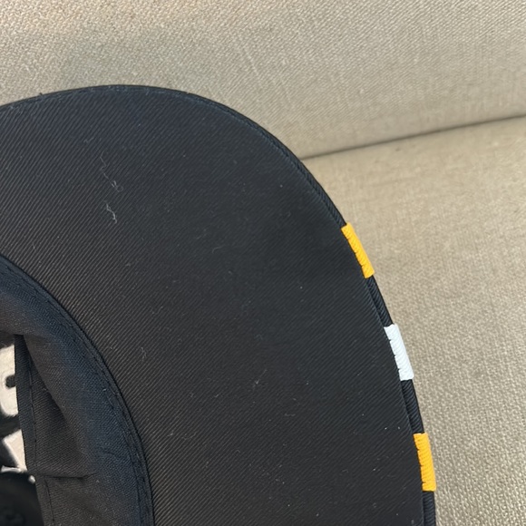 Cat Caterpillar Striped SnapBack Adjustable Baseball Hat Cap Black One Size - Picture 6 of 10